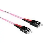 ACT Rl3705 Sc Lszh Fiber Optic Cable 5.00 M Rose
