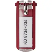 Durable Unisexe, Porte-clés, Porte-clés Porte-clés Keychain Clip, Rouge