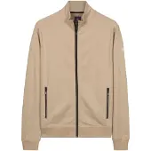 Baileys Regular Fit Cardigan beige, Motif jacquard