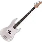 Gear4Music LA Bass Guitar by Silver Flake