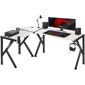 Huzaro Hero 6.3 Gaming Desk Argenté