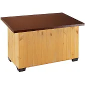 Ferplast Niche pour chiens Baita 56 x 46,5 cm bois naturel/brun
