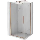 Mexen Velar Cabine de douche 100x120 cm, Laiton, Transparent
