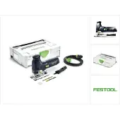 Festool TRION PS 300 EQ-Plus Scie sauteuse pendulaire 720 W ( 576615 ) + Systainer + 2x Lames de scie + Protection anti-éclats - successeur de 561445