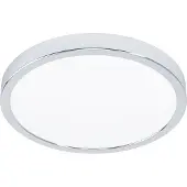 Eglo 30892 FUEVA 5 LED Luminaire apparent 20,5 W Ø 285 mm Chrome Blanc Blanc neutre IP44
