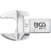 Bgs Clé à fourche 17 mm, empreinte 14 x 18 - 6901-17
