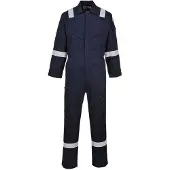 Portwest Combinaison Fr Legère Antistatique 280g Couleur : Marine Taille L -