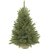 Triumph tree Arbre de Noël artificiel Forest frosted - 62x62x90 cm - Aiguille dure - Vert