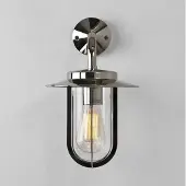 Astro Applique d'extérieur Montparnasse en style rétro, Variante : 205 x 330 x 240 mm, nickel brillant