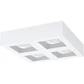 Eglo Spot de plafond Ferreros 4 compartiments blanc