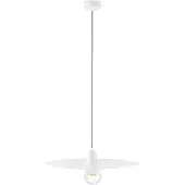 Faro Suspension blanche Plat 1 ampoule
