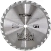 AWTOOLS pitchfork scie circulaire 450x30/22/16x40z