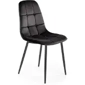 Halmar Chaise K417 velours noir