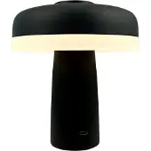 Dyberg Larsen Lampe de Table , Porter, dimmable, Noir, Salon / séjour, Métal, Scandinave