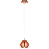 Eglo Lampe à suspendre Rocamer couleur cuivre 94589