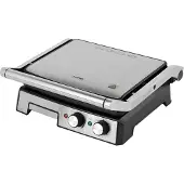 LUND Gril électrique 2000W, gril de table, 29,5x24 cm, gril de contact