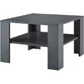 En.casa Table basse gris foncé Table d'appoint Table de salon Table de salon Meubles []