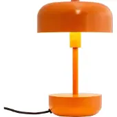 Dyberg Larsen Lampe de Table , Haipot, Orange, Salon / séjour, Métal, Moderne