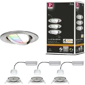 Paulmann Luminaire LED encastré Nova Plus Set de base orientable