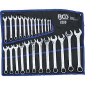 Bgs Jeu de clés mixtes, SW 6 - 32 mm, 5,1 kg, 25 pièces