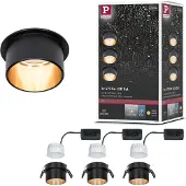 Paulmann LED encastré Gil set de base