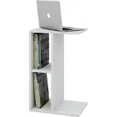 VCM Table d'appoint en bois | Table basse simple | Dimensions env. H. 63 x W. 40 x D. 30 cm | Table salon | Table basse - Nachto