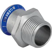 Geberit Mapress, raccord inoxydable 22x1 M/N (Raccord à sertir)