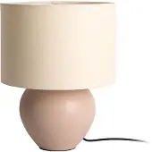 Leitmotiv - Lampe de table Alma Cone - Marron sable