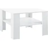 En.casa Table basse blanche Table d'appoint Table de salon Table de canapé Meubles []