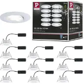 Paulmann LED encastré Calla set de base orientable