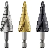 Bosch Mèche étagée HSS-TiN 4-20 x 70,5 mm - 2608587433