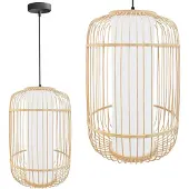 Toolight Lampe Suspendue APP1626-1CP Brown