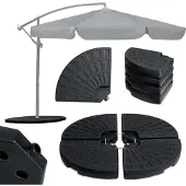 Plonos Socle pour parasol de jardin