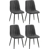 CLP lot de 4 chaises Dijon