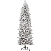Black Box Trees Sapin de Noël artificiel étroit H260
