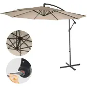 Mendler Parasol déporté Terni Ø 3m inclinable