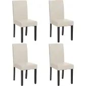 Mendler Chaise de salle à manger Littau (lot de 4)