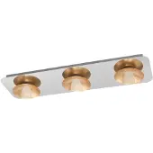 Eglo Lampe de plafond Torano Chrome à trois lumières
