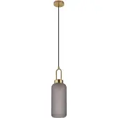 Ebuy24 Luton lampe pendentif Ø13cm enfumé verre.