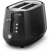De'Longhi Grille-pain DeLonghi Eclettica CTY2103.BK - 900 W, noir