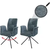 MCW Chaise de salle à manger -N99 (lot de 2)
