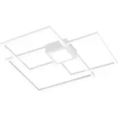 TRIO Plafonnier moderne à encastrer LED HYDRA blanc 676240431