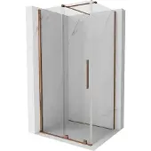 Mexen Paroi de douche Velar 130x100cm, Golden pink