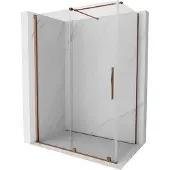 Mexen Velar paroi de douche 150x75cm, Golden Pink