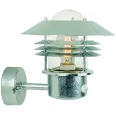Nordlux Applique extérieure détecteur E27 max 60W acier Vejers
