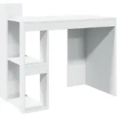 vidaXL Bureau blanc 103,5x56,5x94 cm Bois composite