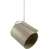 Dyberg Larsen Suspension , Wum, dimmable, Gris, Salon / séjour, Métal, Design