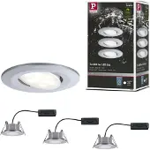 Paulmann LED encastré Calla set de base orientable