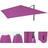 Mendler Housse de rechange pour parasol -A96 3,5x3,5m