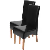 Mendler Chaise de salle à manger Crotone (lot de 2)